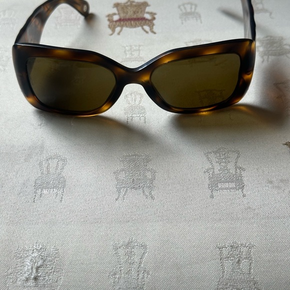 Chanel Square Sunglasses Tortoiseshell Acetate CC Logo - Picture 14 of 15